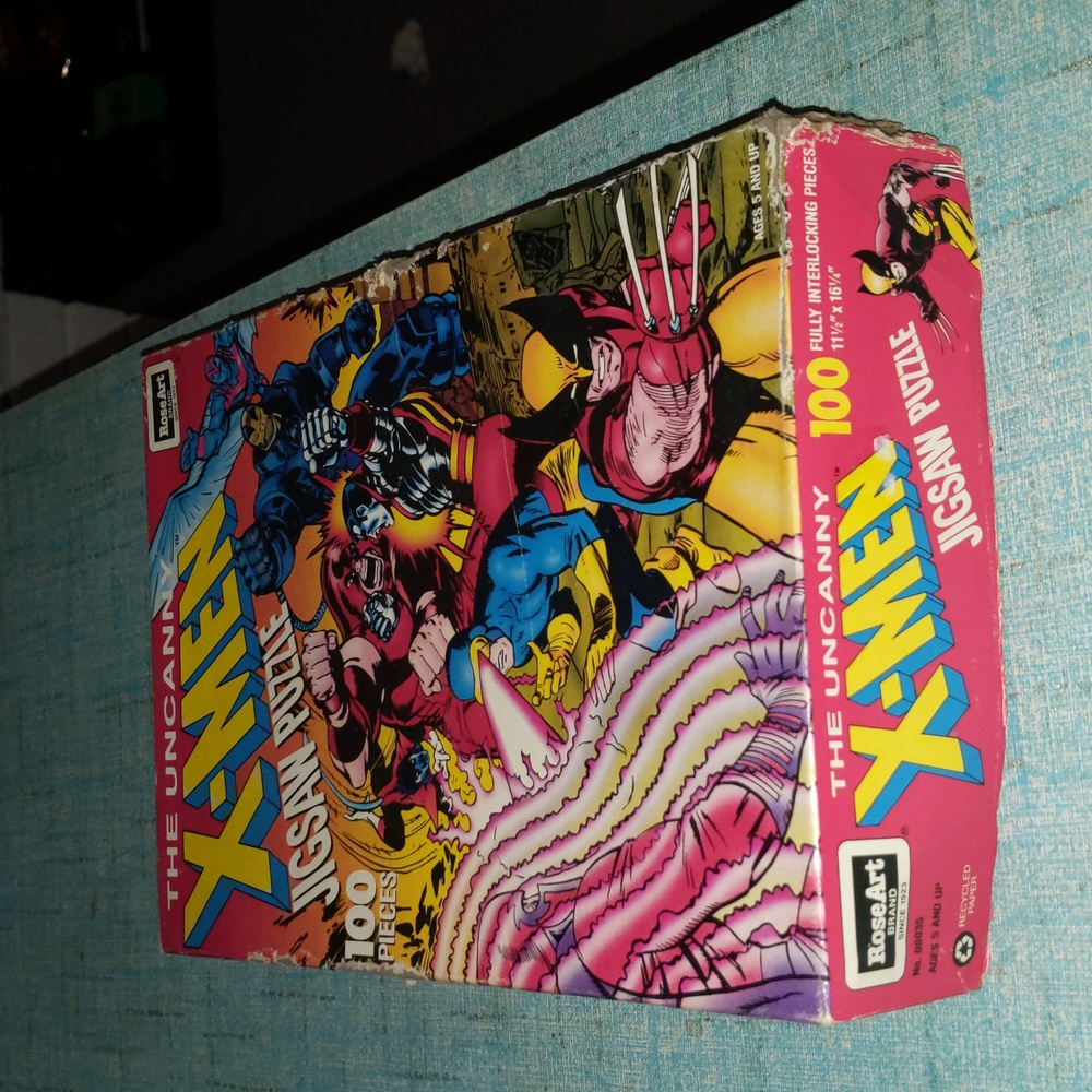 Vintage 1992 Marvel X-MEN puzzle